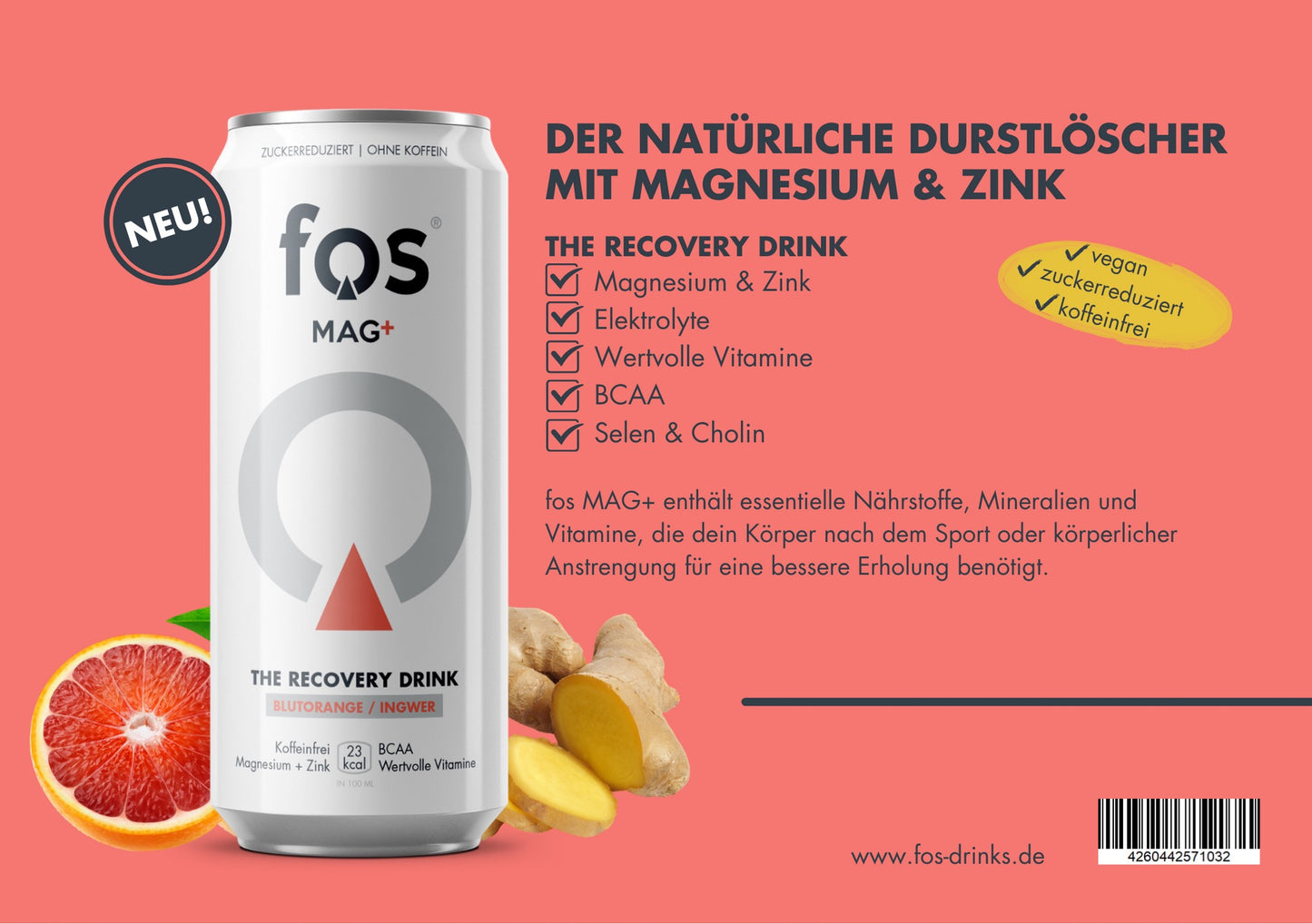 Produktflyer fos MAG+